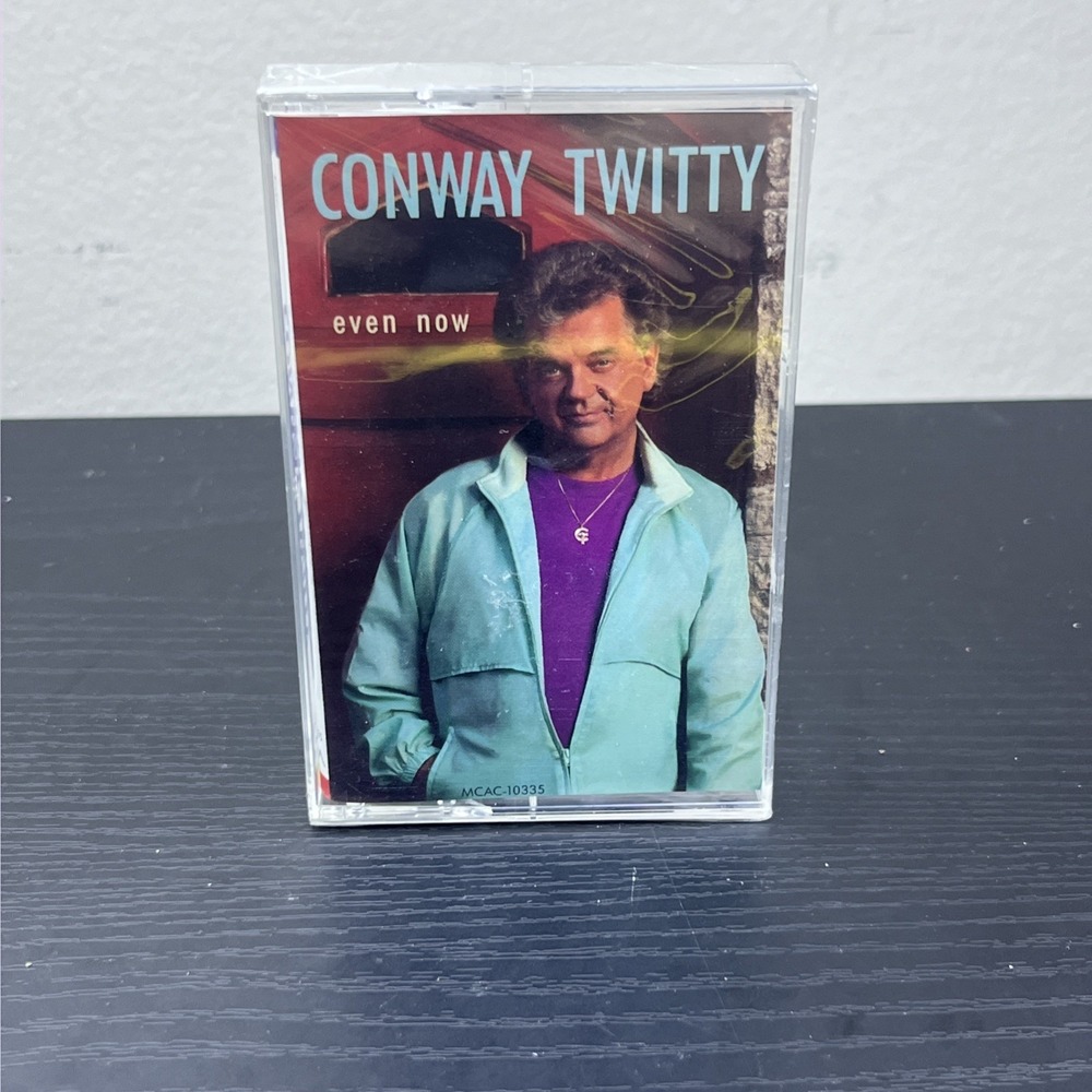 Conway Twitty Even‎ Now Cassette Tape 1991 MCA New Sealed Country Music